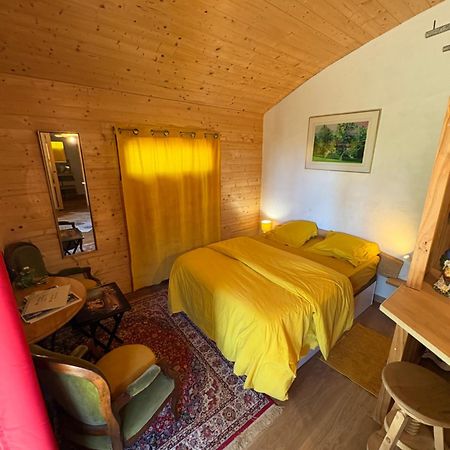 Chalet Grenouille Domaine De La Mamounette Champclause Bagian luar foto
